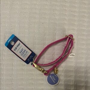 Top Paw Pink Easy Clean Collar